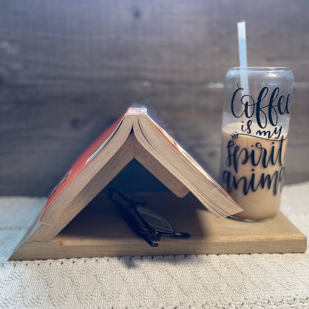 Wooden Book Rest – Handmade Book Holder & Reading Accessory